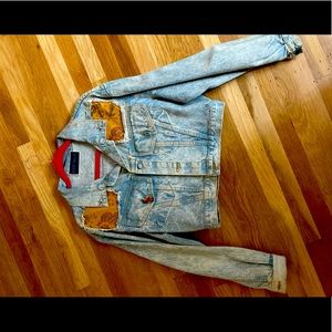 One of a Kind Denim Jacket Masterpiece